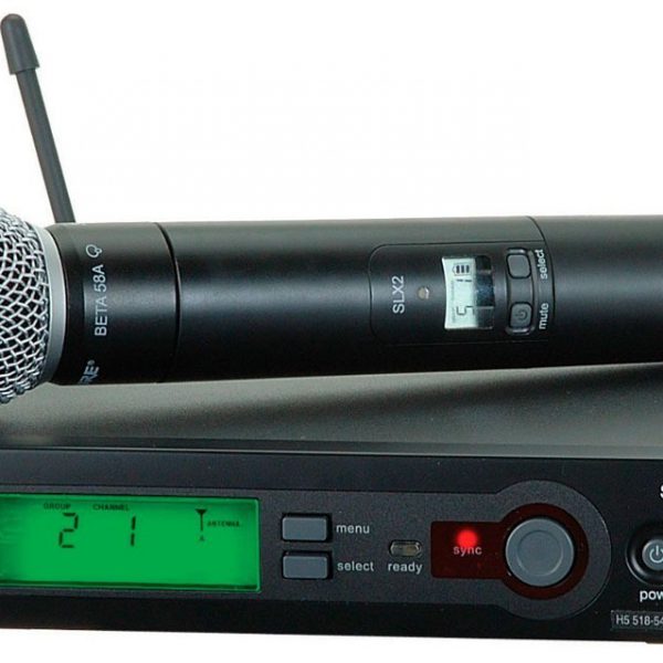 Microfon wireless Shure Beta 58A / SLX 24