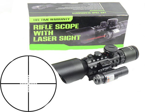 Luneta profesionala cu laser M9 LS3-10x42E Rifle Scope